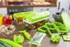 Genius Nicer Dicer Plus (18 pezzi) in blu zaffiro - Affetta Anteprima dell’immagine prodotto 2