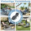 LZQ Sonnenliege klappbar, tragbar, Campingliege mit Produktbild-Vorschau 5