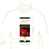 A diagram of a person holding a chocolate bar. Produktbild-Vorschau