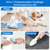 Tierhaarpflege-Set mit Absaugung 5 in 1, Hundeschermaschine Produktbild-Vorschau 2
