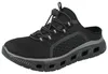 RIEKER Damen Clogs schwarz Textil - Größe: 41 Produktbild-Vorschau 1