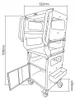 Jbm Diagnosewagen Grün  Grün One Size Produktbild-Vorschau 2