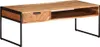 vidaXL Couchtisch 110x55x40 cm Massivholz Akazie Produktbild-Vorschau 8