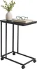 Tavolino Relaxdays con rotelle, A x L x P: 68 x 50 x 35 cm, Anteprima dell’immagine prodotto 1