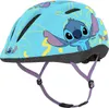 A blue bicycle helmet with Stitch from Lilo & Stitch printed on it. Produktbild-Vorschau