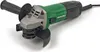 A HiKOKI angle grinder is shown on a white background. Voir les images du produit
