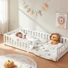 Kinderbett ’Tanna‘ Bodenbett 90 x 200 cm Montessori Bett Produktbild-Vorschau 4