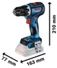 Bosch GSR 18V-90 C Professional, 6,8 cm, 1,3 cm, 77 dB, 88 Produktbild-Vorschau 26