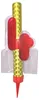 Leuchtfontäne Zahl 4 Rot 12 cm für Geburtstag - Produktbild-Vorschau 1