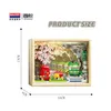 Balody 16359 Zug Diorama mit Kirschblüten im Rahmen - Produktbild-Vorschau 3
