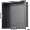 Nicchia doccia VEVOR, 10,16x33,02x33,02 cm, nicchia da Anteprima dell’immagine prodotto 8
