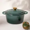 HOMLA Garnek ANDREAS zielony tradycyjny ombre, 24 cm 4 l Podgląd zdjęcia produktu 2