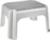 Sgabello KEEEPER 36,5x30x24cm argento Anteprima dell’immagine prodotto 2