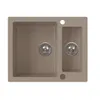 VBChome Lavello da incasso 60x50x20 cm, granito beige, 1,5 Anteprima dell’immagine prodotto 1