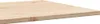 A close-up, angled view of a light-colored wooden tabletop. Voir les images du produit