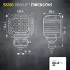 HELLA: Foco de trabajo, modelo 1GA 357 109-201, Vista previa de la imagen del producto 3