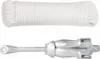 vidaXL Klappanker mit Seil Silber 4 kg feuerverzinktes Produktbild-Vorschau 1