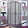 Duschkabine 90x90x195cm Viertelkreis Eckdusche Produktbild-Vorschau 3