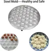 Aluminiumlegierung 37 Löcher Ravioli Pelmeni Knödel Maker Produktbild-Vorschau 1