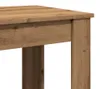 vidaXL Tavolo da bar in rovere artigianale 51x50x103,5 cm Anteprima dell’immagine prodotto 6