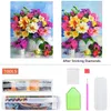 Diamond Painting 5D Blumen Diamant Painting Bilder 30 * Produktbild-Vorschau 2