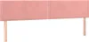 vidaXL Kopfteile Rosa 180x5x78/88 cm Samt Produktbild-Vorschau 1
