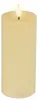 LED Kerze 7,5x20cm mit Timer - Wachs Flacker-Effekt Creme / Produktbild-Vorschau 6