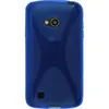 PhoneNatic Case kompatibel mit LG L50 - blau Silikon Hülle Produktbild-Vorschau 3