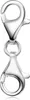 MATERIA by Matthias Wagner 925 Sterling Silber Karabiner Produktbild-Vorschau 1