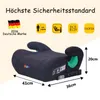 YALION Kindersitzerhöhung Sitzerhöhung Auto Kinder Produktbild-Vorschau 3