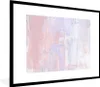 MuchoWow® Gerahmtes Poster Farbe - Pastell - Gestaltung Produktbild-Vorschau 1