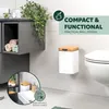 Poubelle carrée murale Bremermann pour cosmétiques avec Voir les images du produit 2