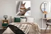 MuchoWow® Poster Eichhörnchen - Baum - Schneeflocke - Produktbild-Vorschau 4