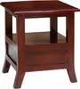 vidaXL Nachttisch Braun 40 x 40 x 45,5 cm Massives Mahagoni Produktbild-Vorschau 6