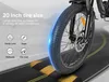 20" elektrické kolo e-bike e-skládací kolo, pedelec, Náhled obrázku produktu 7