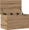 vidaXL Úložný box Artisan dub 60 x 35 x 35 cm materiál na Náhled obrázku produktu 5