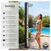 tectake® Solardusche Ofanto 35 Liter, mit Seifenablage Produktbild-Vorschau 2
