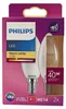 The image shows the packaging of Philips LED candle light bulbs. Anteprima dell’immagine prodotto