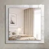 Dekospiegel - Wandspiegel mit Rahmen - Hängespiegel - 60x60 Produktbild-Vorschau 2