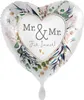 Folienballon Herz 45 cm gleichgeschlechtliche Hochzeit Mr. Produktbild-Vorschau 1