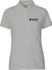 Huuraa Damen Polo Shirt Santa Claus Ho Ho Ho S Sport Grey Produktbild-Vorschau 1