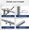 Otočný lakovací stojan Wiltec 2300 x 610 x 1340 mm, so 4 Náhľad obrázku produktu 7