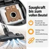 10 Staubsaugerbeutel MSP KK passend für Miele Swing H1 Produktbild-Vorschau 7