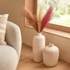 Vase romia beige h43,5cm  - Atmosphera créateur d'intérieur Produktbild-Vorschau 3