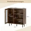 A product image showing a sideboard with dimensions and measurements indicated. Náhľad obrázku produktu