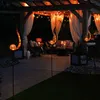Gartenstecker Solar "Flame" aus Eisen mit roter Glaskugel Produktbild-Vorschau 3
