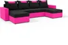 A sectional sofa with a chaise lounge and a corner section, shown from a slightly elevated side angle against a white background. Produktbild-Vorschau
