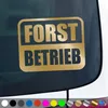 PantherPixel Forstarbeiten Aufkleber Forstwirt Forstbetrieb Produktbild-Vorschau 1