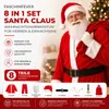 Conjunto de 8 piezas: Disfraz de Papá Noel y disfraz de San Vista previa de la imagen del producto 5
