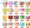 A collage of various magnetic building blocks with different designs and colors, each with a quantity label below. Náhľad obrázku produktu